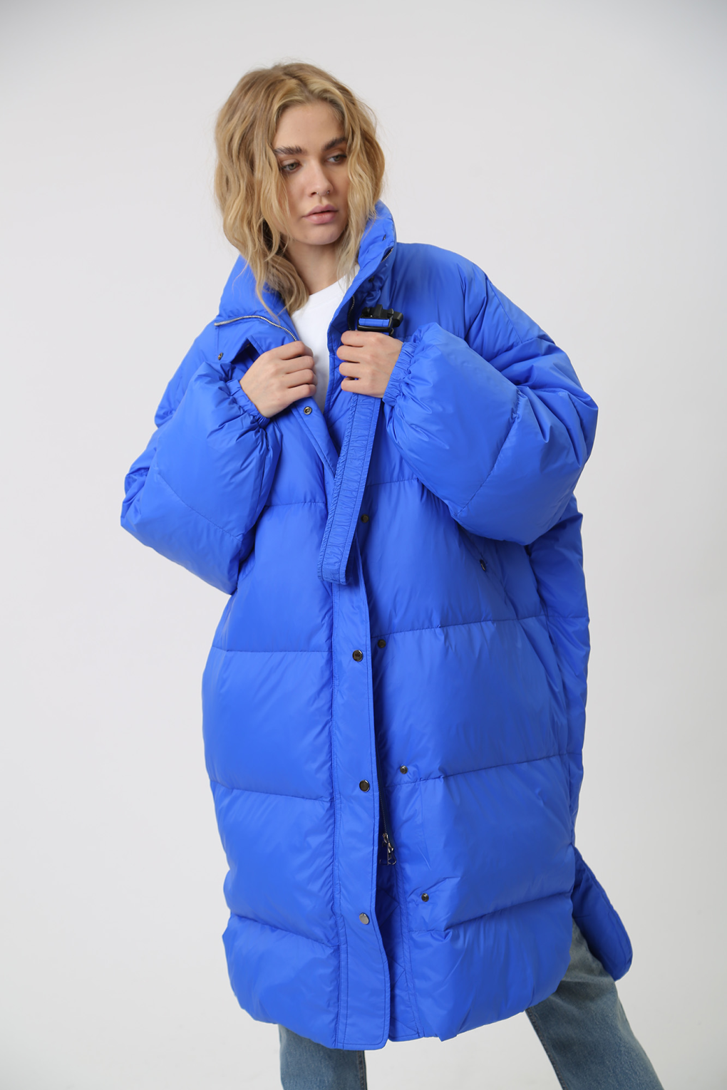 Пуховик удлиненный Graciana