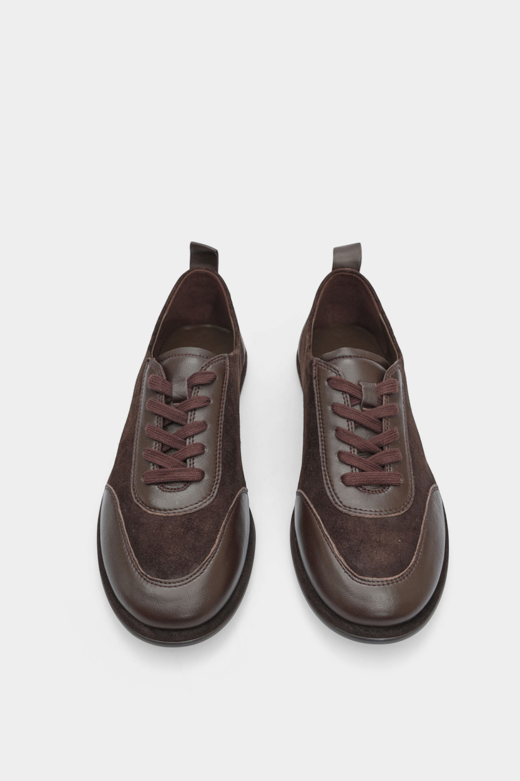 Туфли casual кожаные коричневые Red Pin