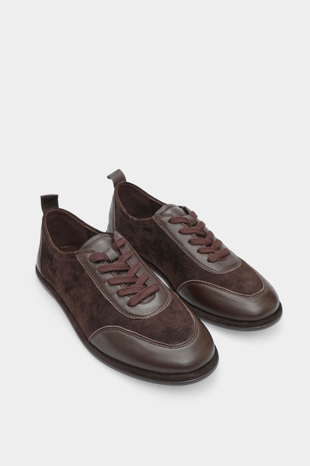 Туфли casual кожаные коричневые Red Pin