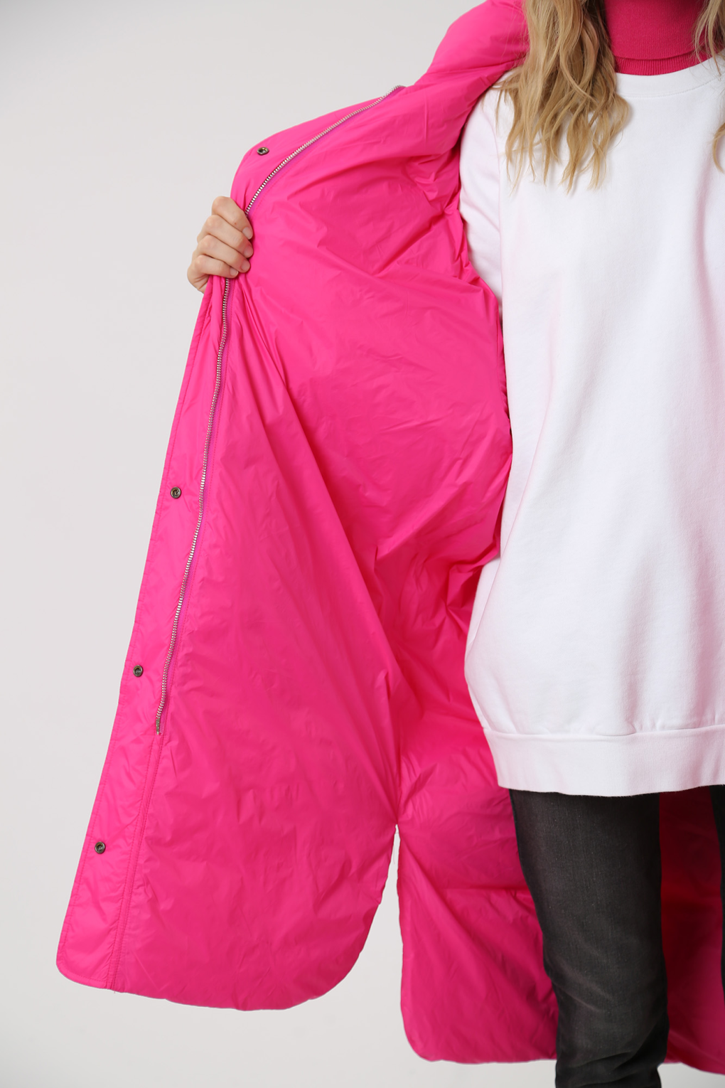 Пуховик удлиненный Graciana