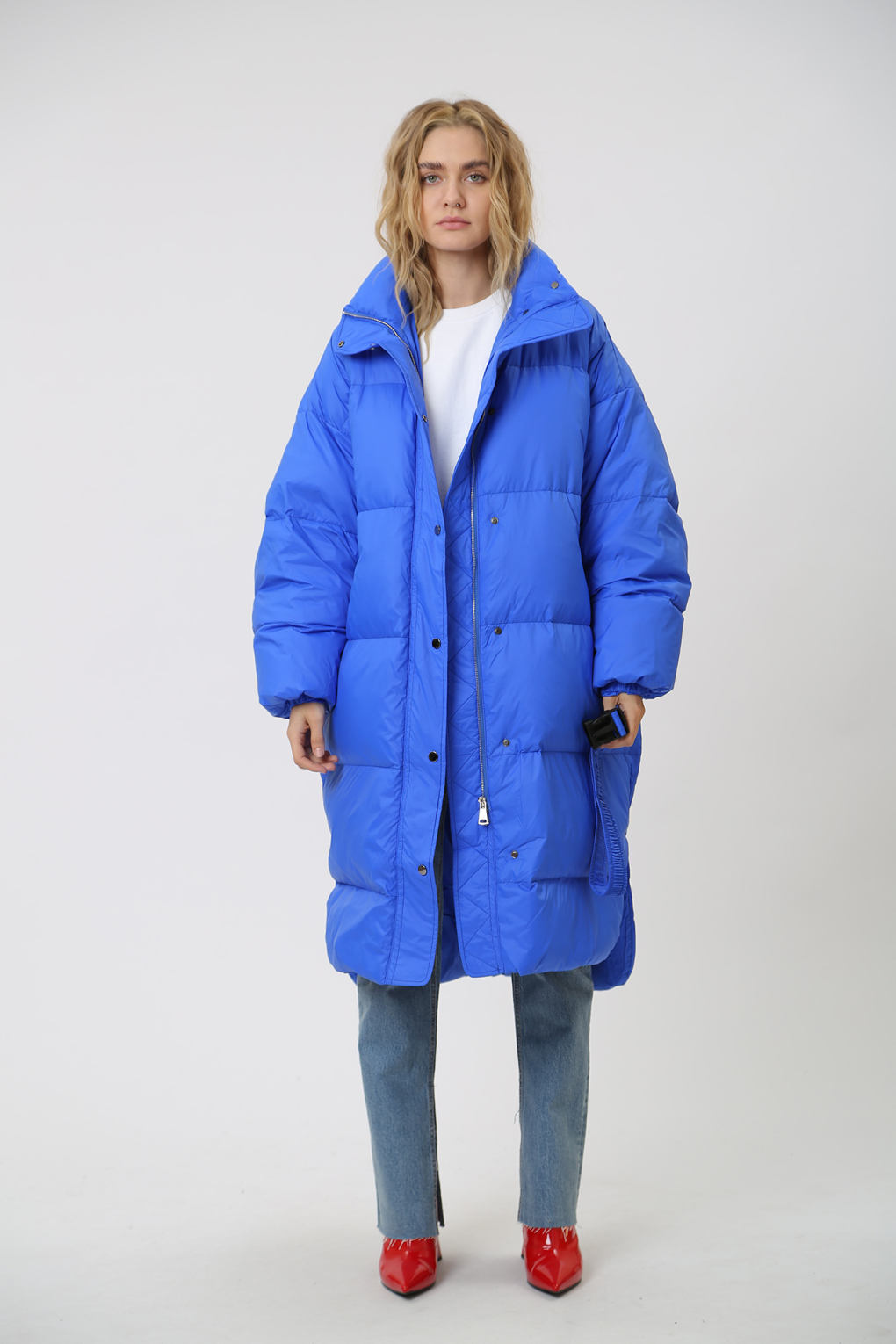 Пуховик удлиненный Graciana