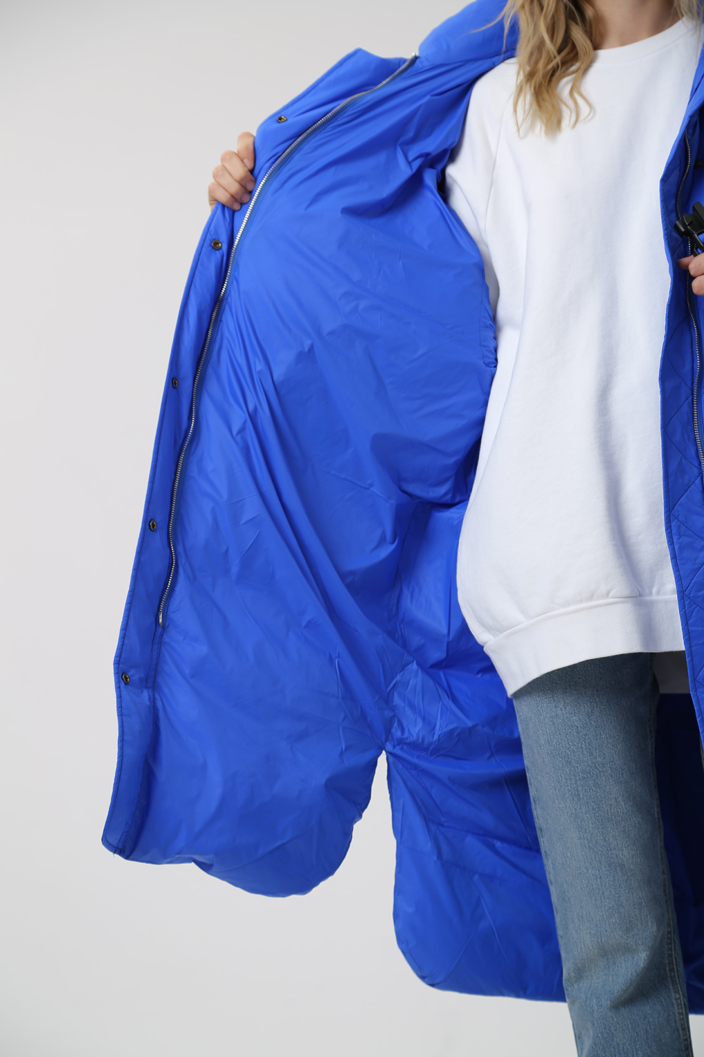 Пуховик удлиненный Graciana