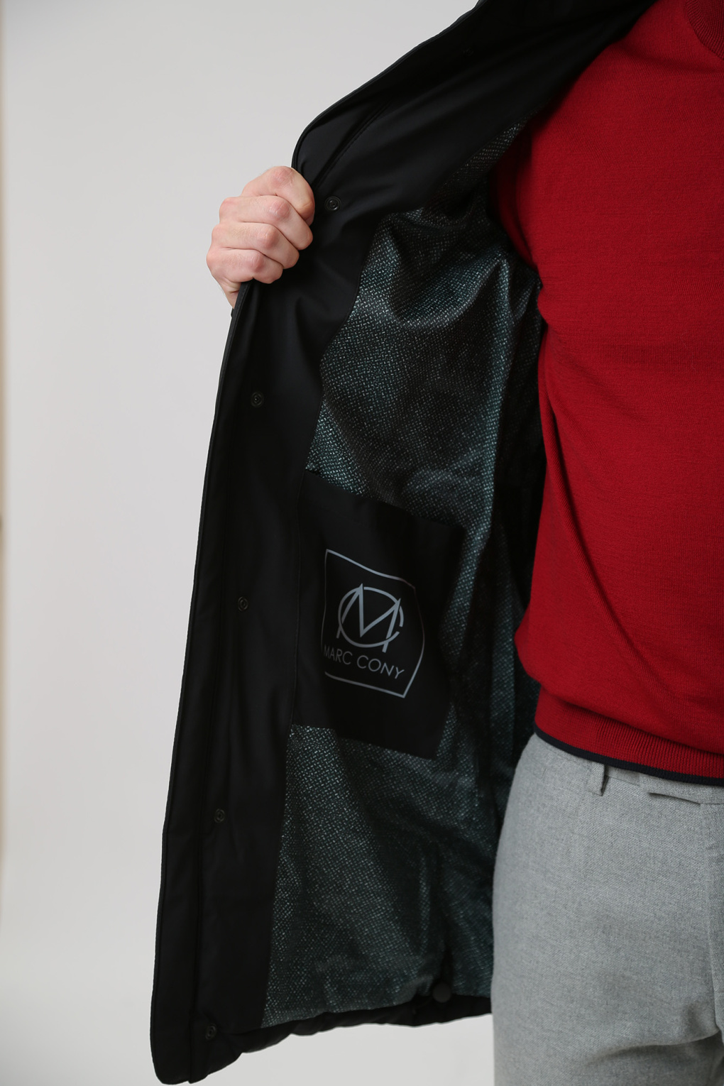 Пуховик удлиненный Marc Cony