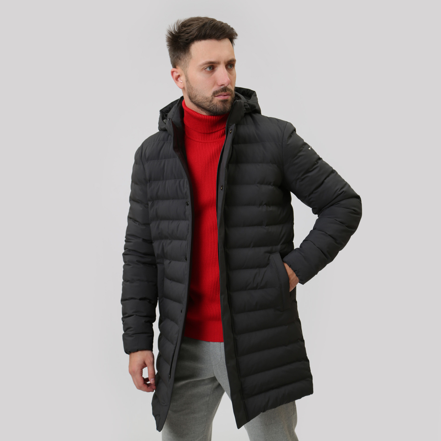 Пуховик удлиненный Marc Cony